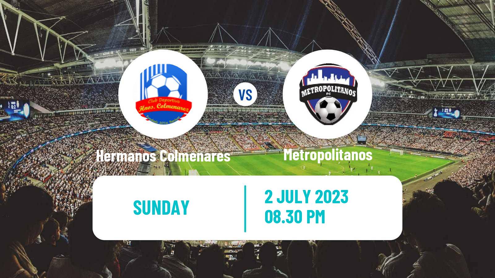 Soccer Venezuelan Primera Division Hermanos Colmenares - Metropolitanos