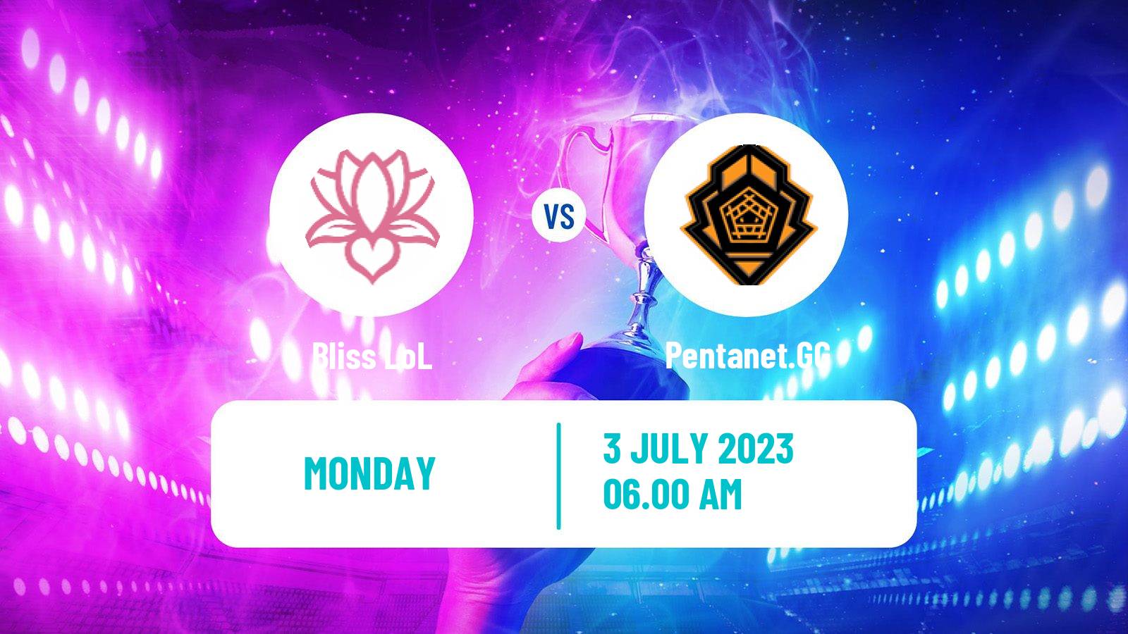 Esports League Of Legends Lco Bliss - Pentanet.GG