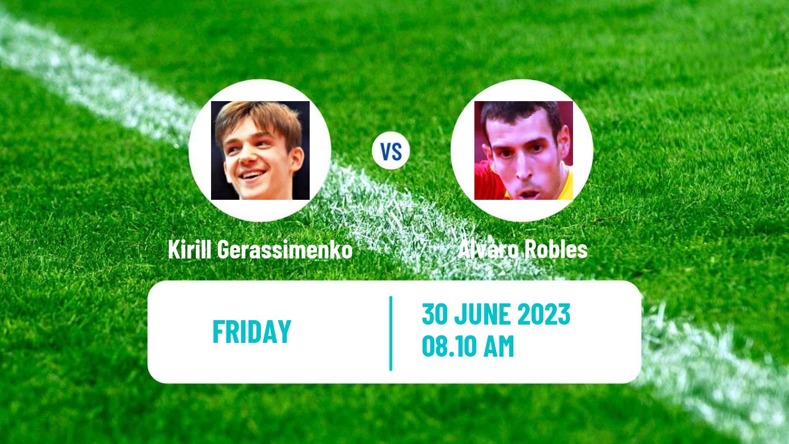 Table tennis Wtt Contender Zagreb Men Kirill Gerassimenko - Alvaro Robles