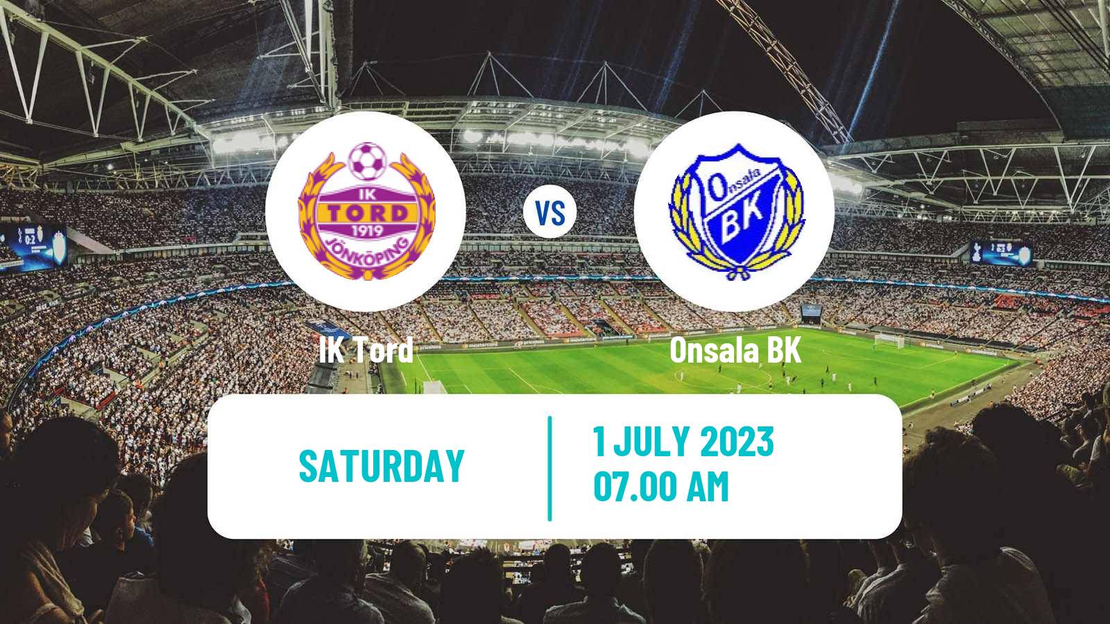Soccer Swedish Division 2 - Västra Götaland Tord - Onsala