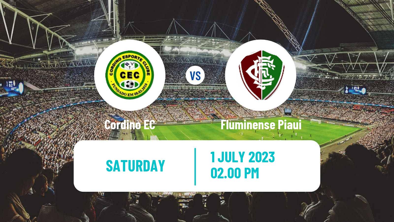 Soccer Brazilian Serie D Cordino - Fluminense Piaui