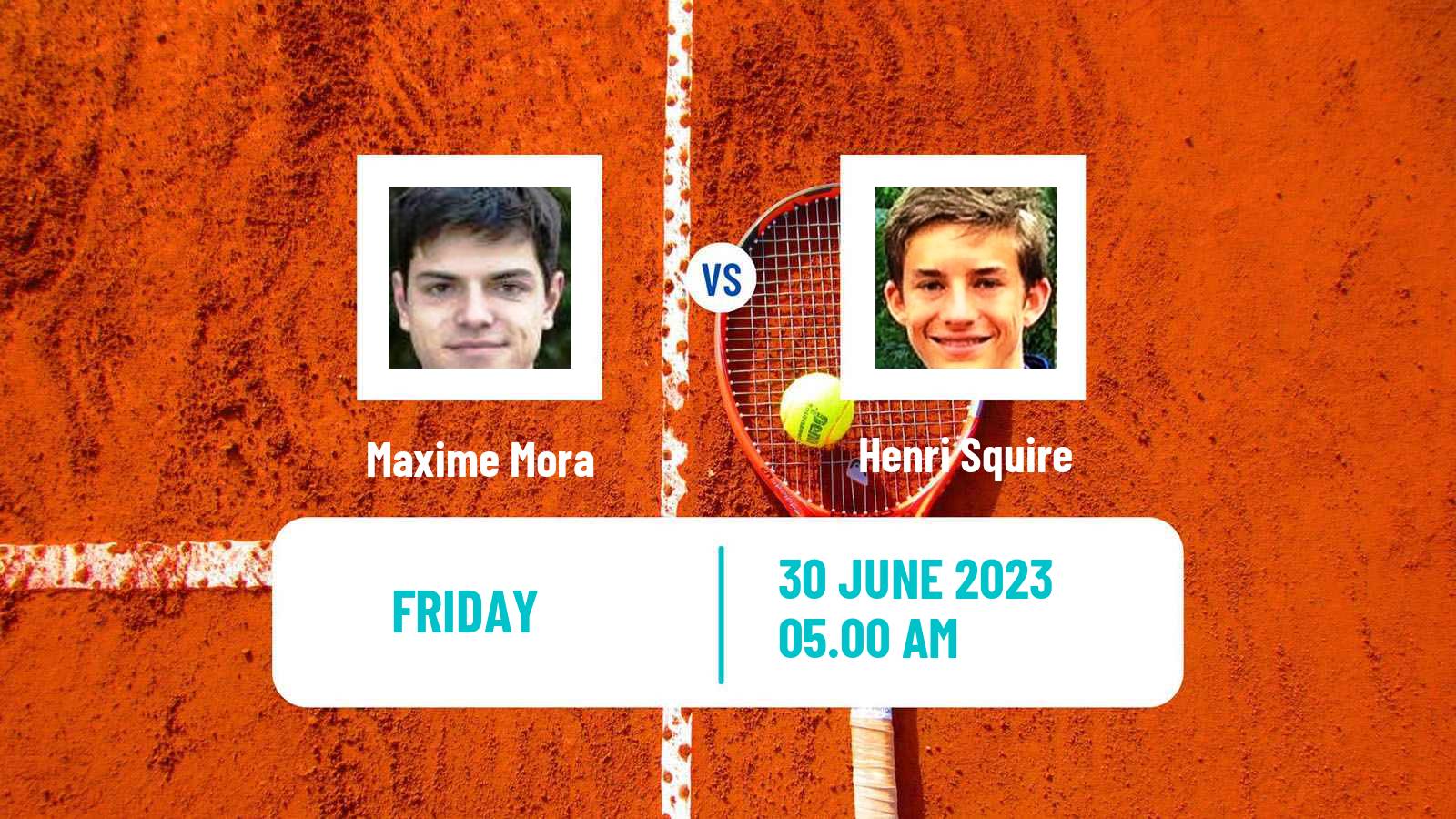 Tennis ITF M25 Arlon Men Maxime Mora - Henri Squire