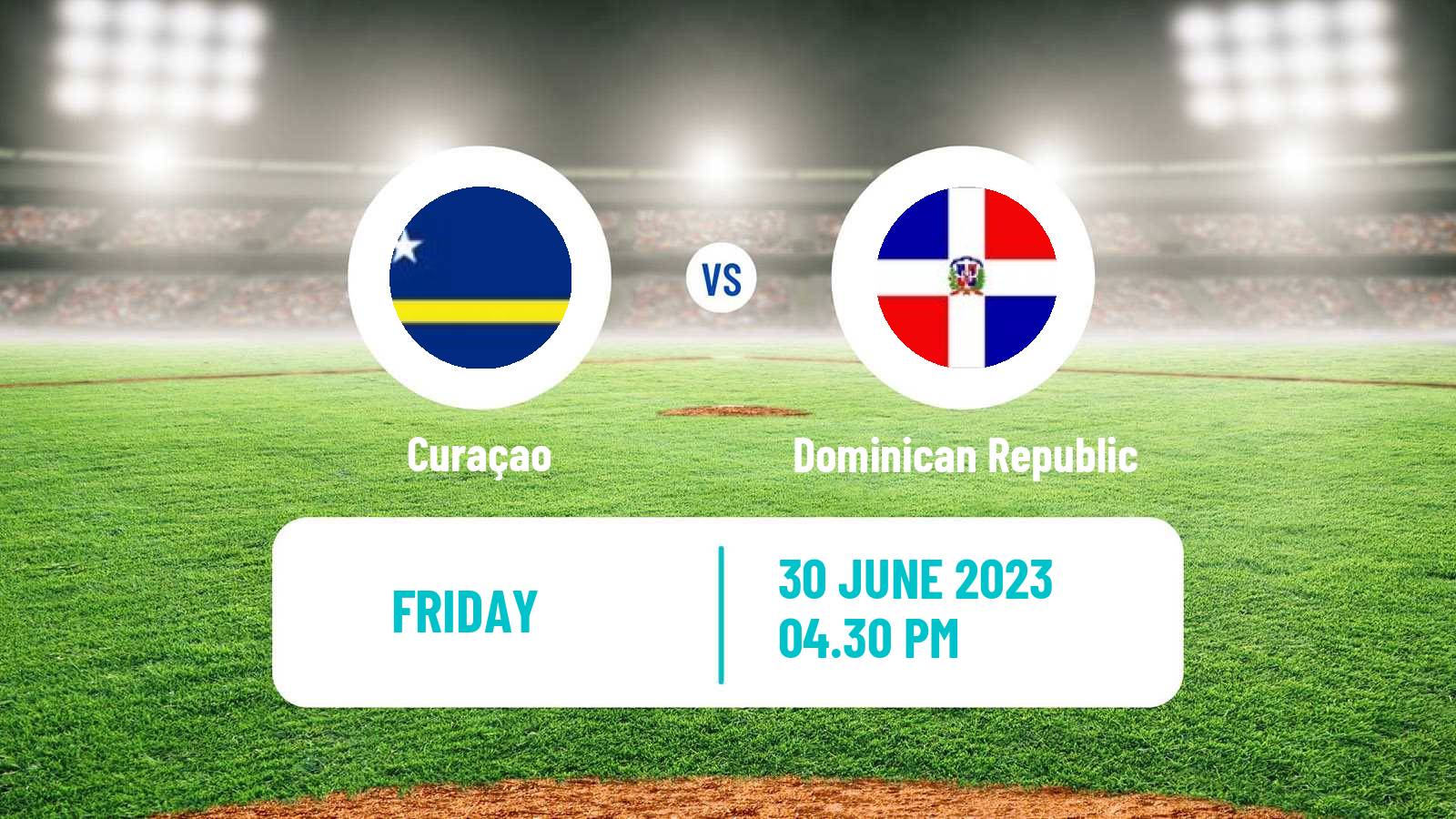 Baseball Central American and Caribbean Games Baseball Curaçao - Dominican Republic