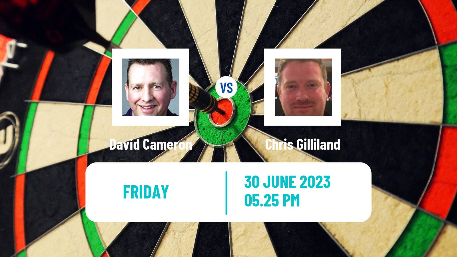 Darts Modus Super Series David Cameron - Chris Gilliland