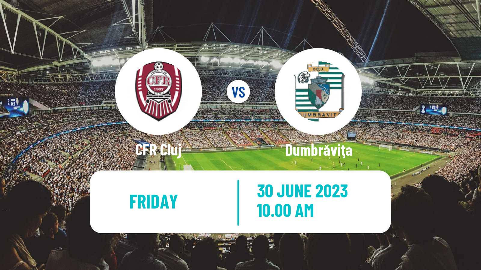 Soccer Club Friendly CFR Cluj - Dumbrăviţa