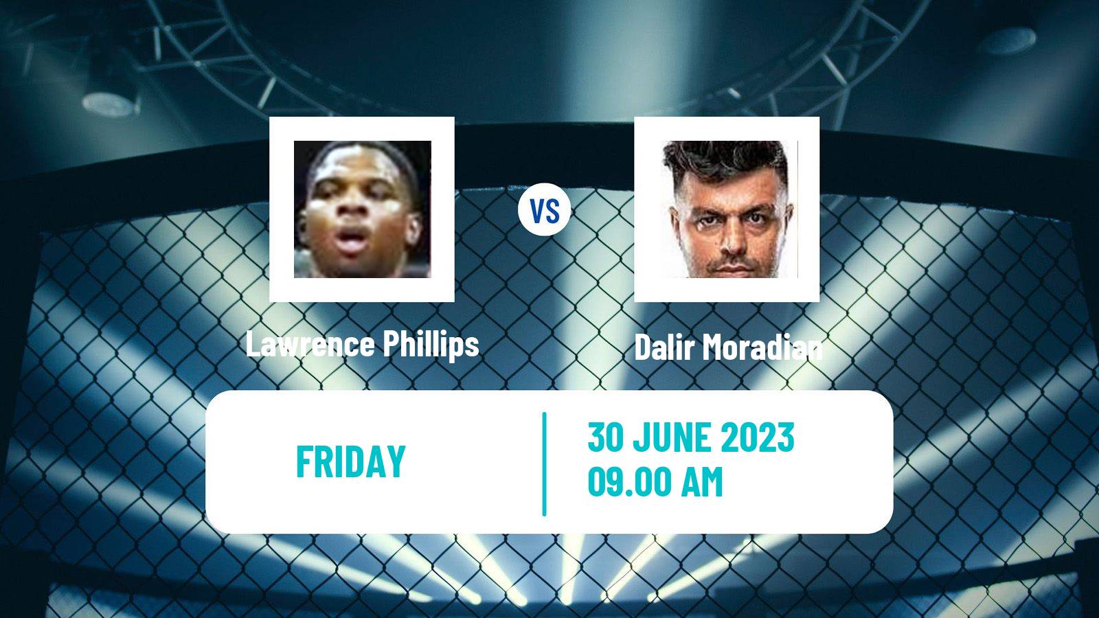 MMA Heavyweight One Championship Men Lawrence Phillips - Dalir Moradian