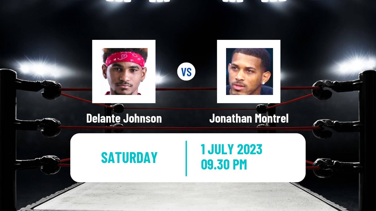 Boxing Welterweight Others Matches Men Delante Johnson - Jonathan Montrel