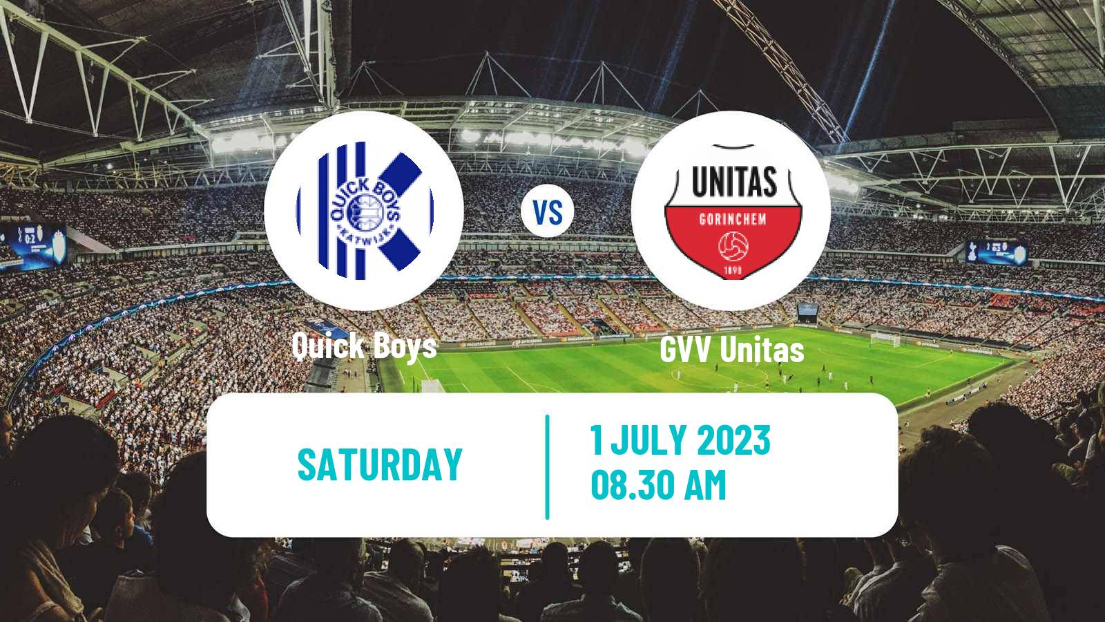 Soccer Club Friendly Quick Boys - GVV Unitas