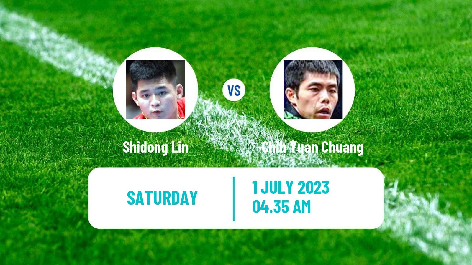 Table tennis Wtt Contender Zagreb Men Shidong Lin - Chih Yuan Chuang