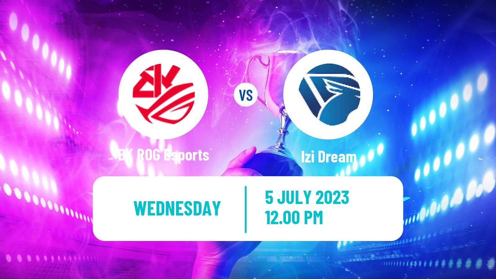 Esports League Of Legends Lfl BK ROG Esports - Izi Dream