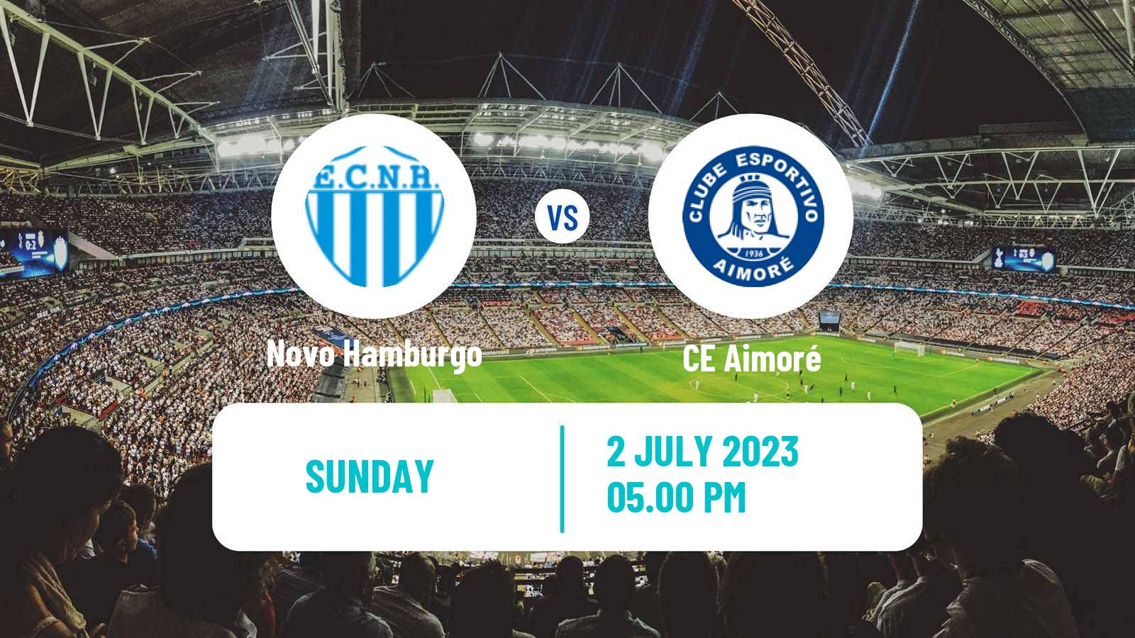 Soccer Brazilian Serie D Novo Hamburgo - Aimoré