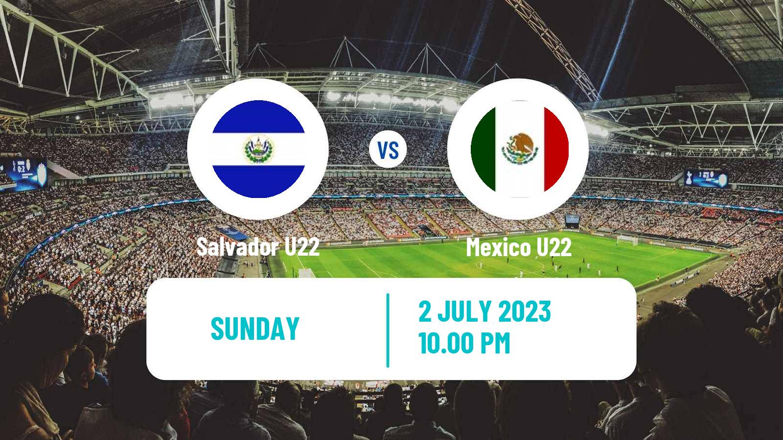 Football Central American and Caribbean Games Salvador U22 - Mexico U22