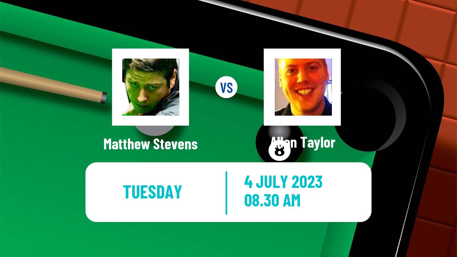 Snooker Championship League Matthew Stevens - Allan Taylor