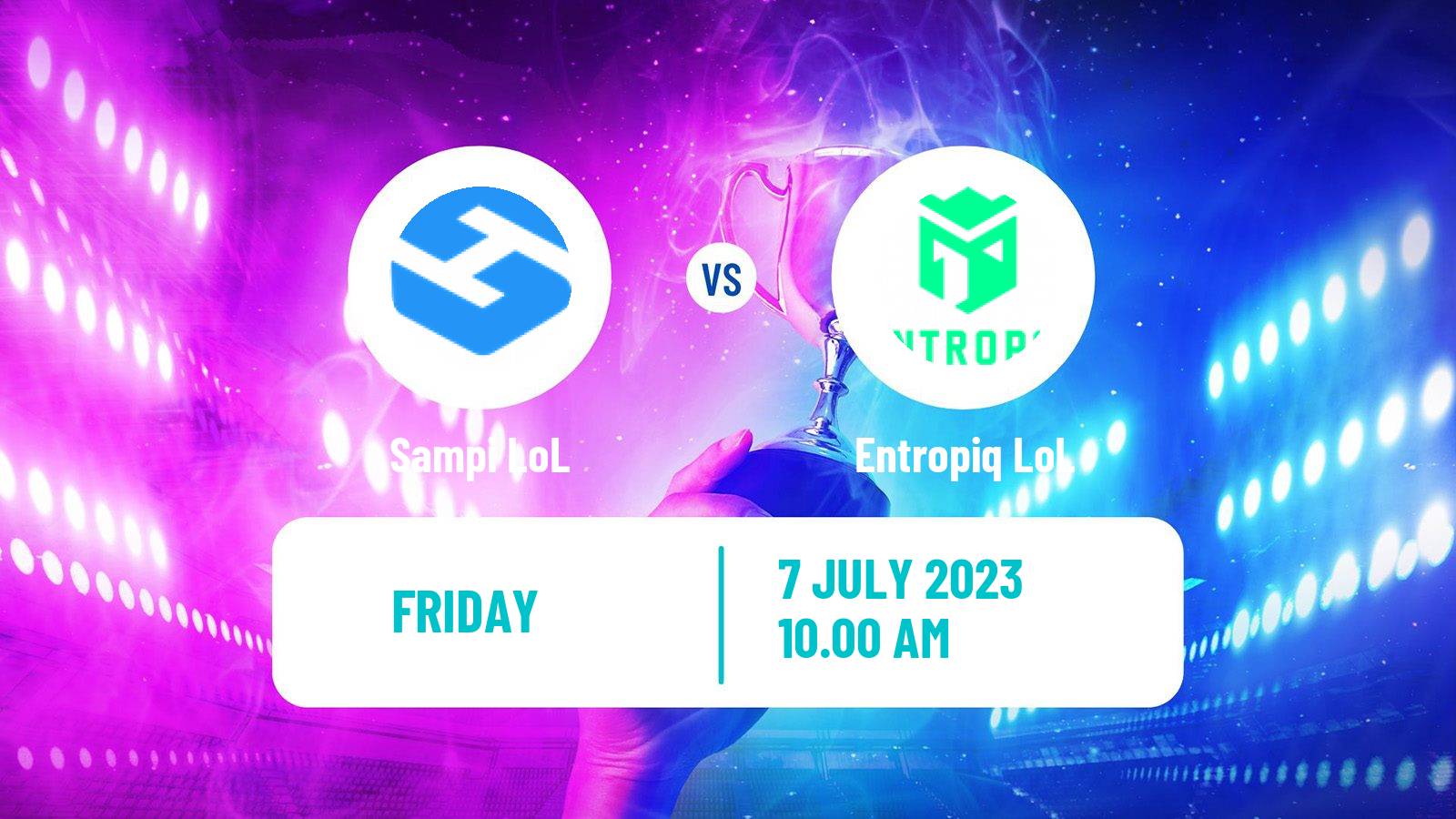 Esports League Of Legends Hitpoint Masters Sampi - Entropiq