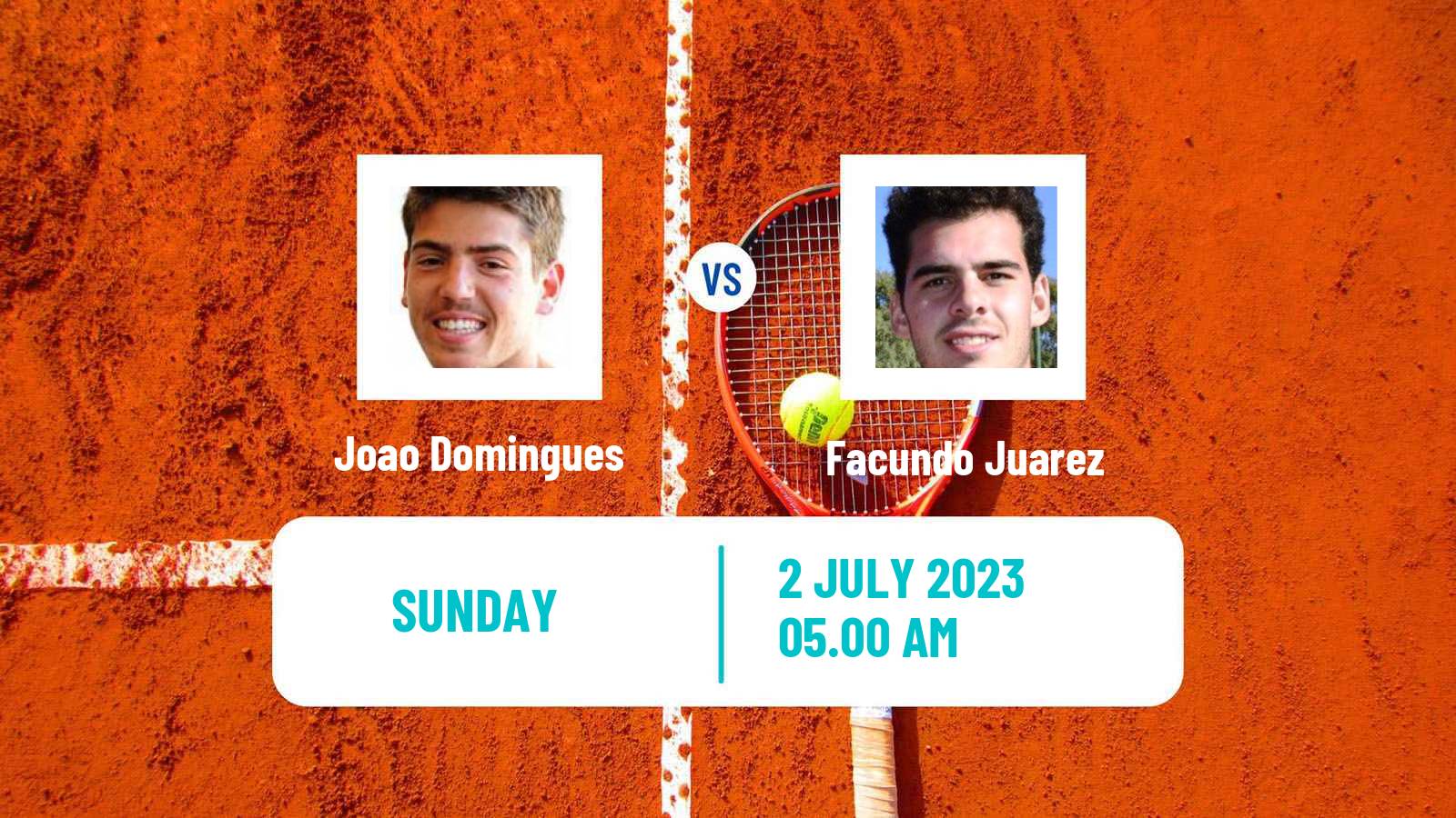 Tennis Troyes Challenger Men Joao Domingues - Facundo Juarez