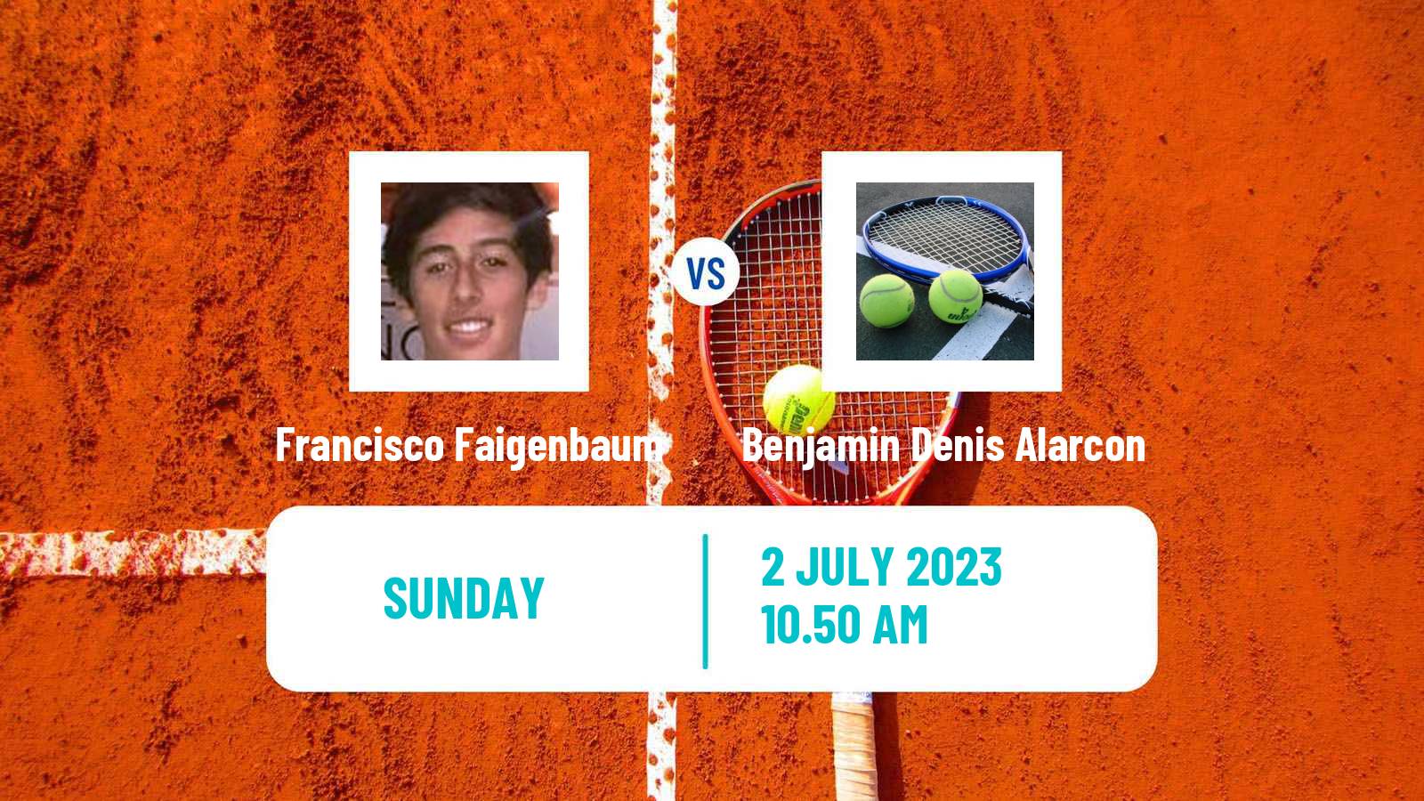 Tennis Santa Fe Challenger Men Francisco Faigenbaum - Benjamin Denis Alarcon