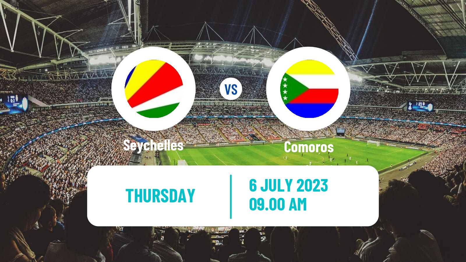 Football COSAFA Cup Seychelles - Comoros