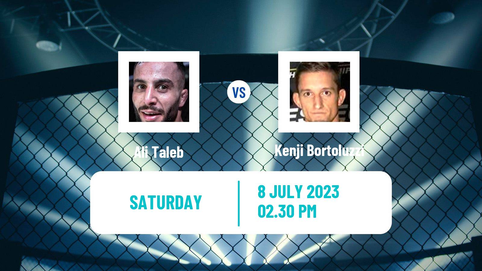 MMA Bantamweight Pfl Men Ali Taleb - Kenji Bortoluzzi