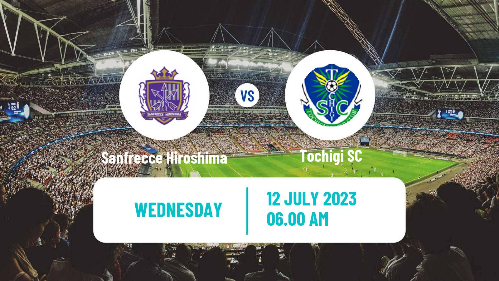 Soccer Japan Emperors Cup Sanfrecce Hiroshima - Tochigi