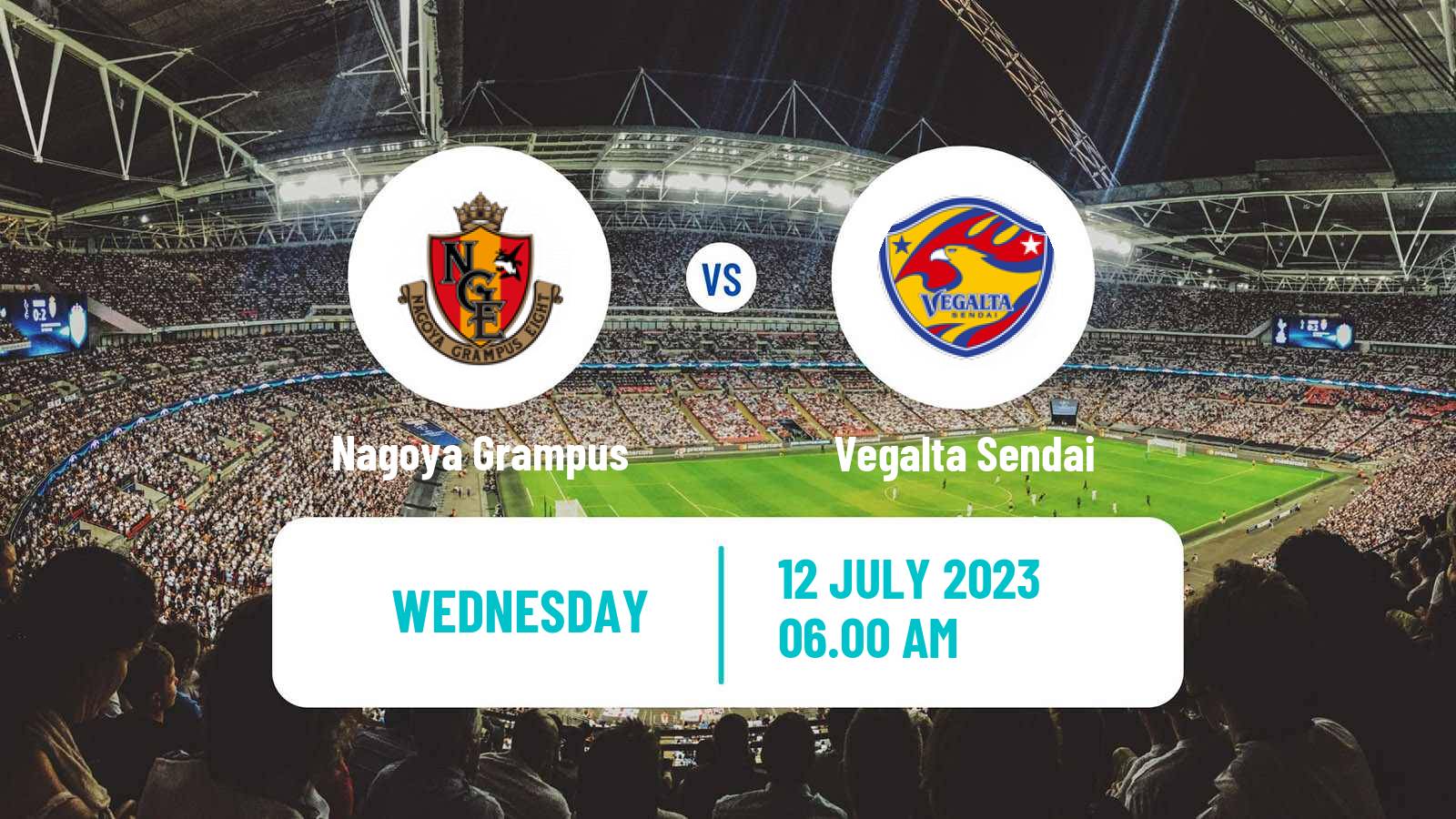 Soccer Japan Emperors Cup Nagoya Grampus - Vegalta Sendai