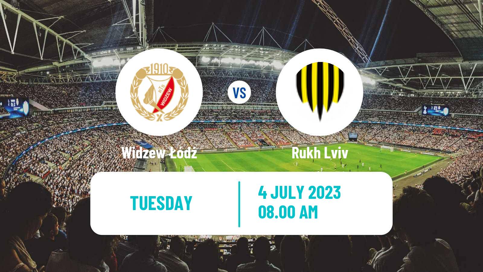 Football Club Friendly Widzew Łódź - Rukh Lviv