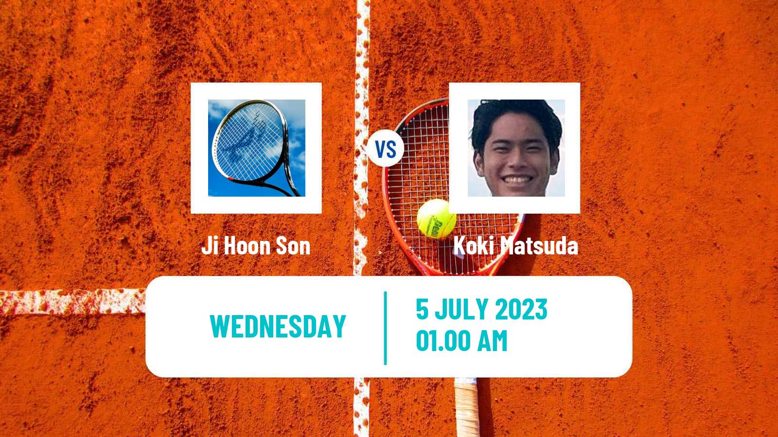Tennis ITF M15 Nakhon Si Thammarat 3 Men Ji Hoon Son - Koki Matsuda