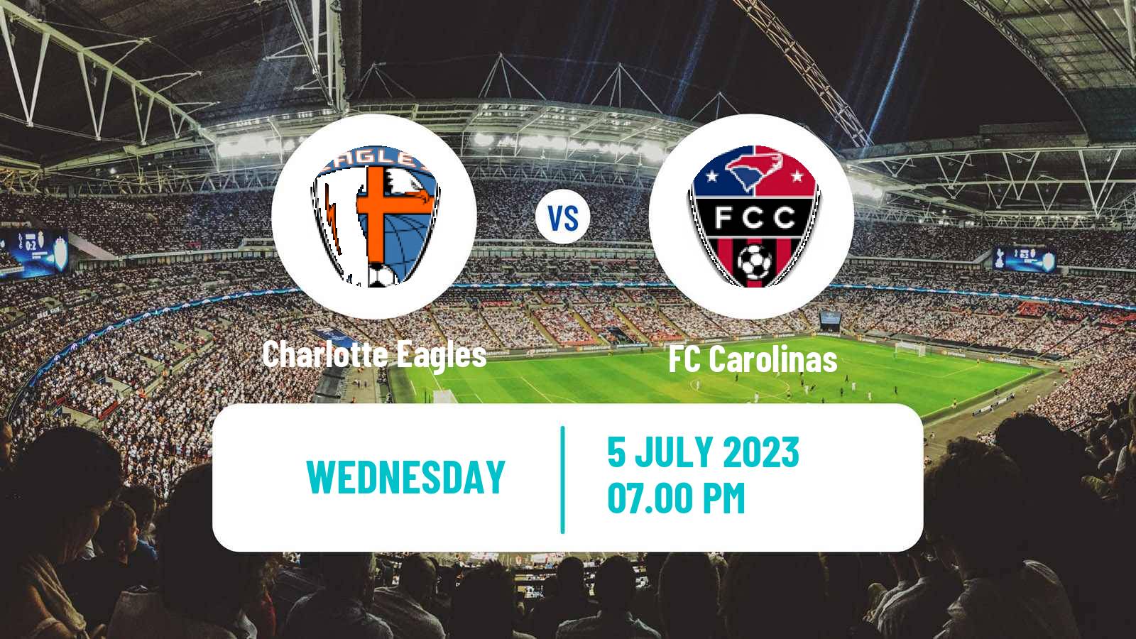Soccer USL League Two Charlotte Eagles - FC Carolinas