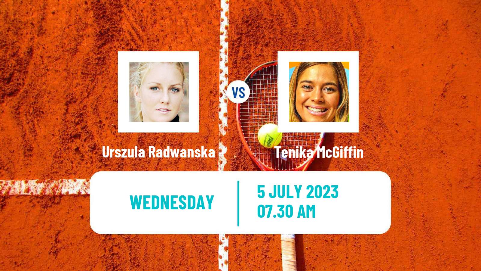 Tennis ITF W25 Cantanhede Women Urszula Radwanska - Tenika McGiffin