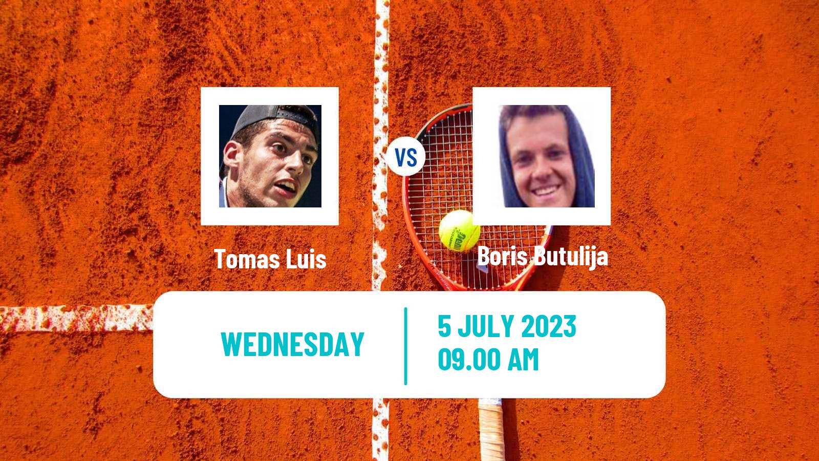 Tennis ITF M15 Monastir 27 Men Tomas Luis - Boris Butulija