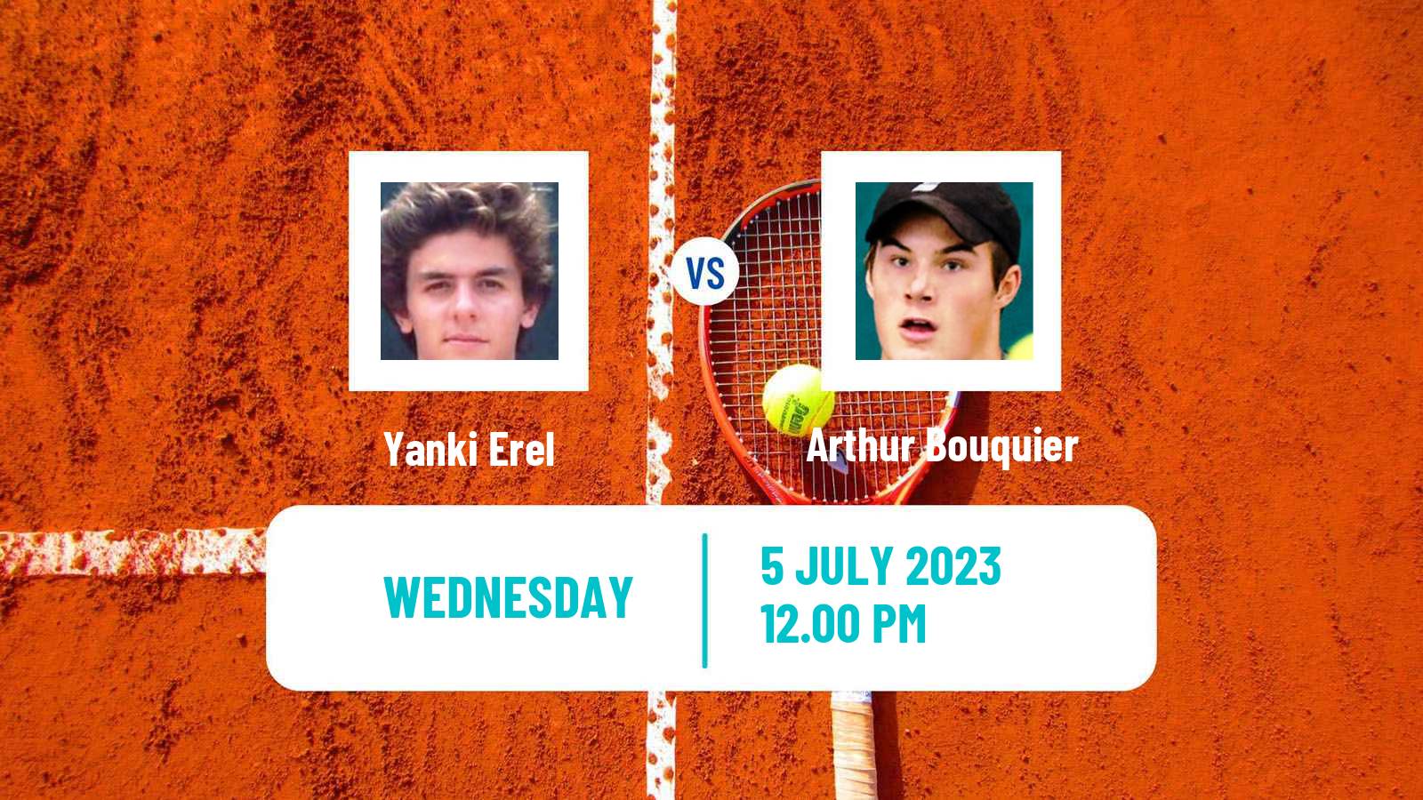 Tennis ITF M25 H Ajaccio Men Yanki Erel - Arthur Bouquier