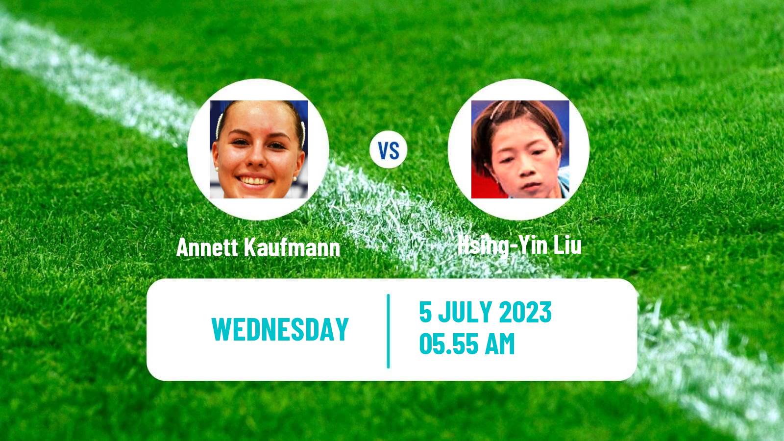 Table tennis Wtt Star Contender Ljubljana Women Annett Kaufmann - Hsing-Yin Liu