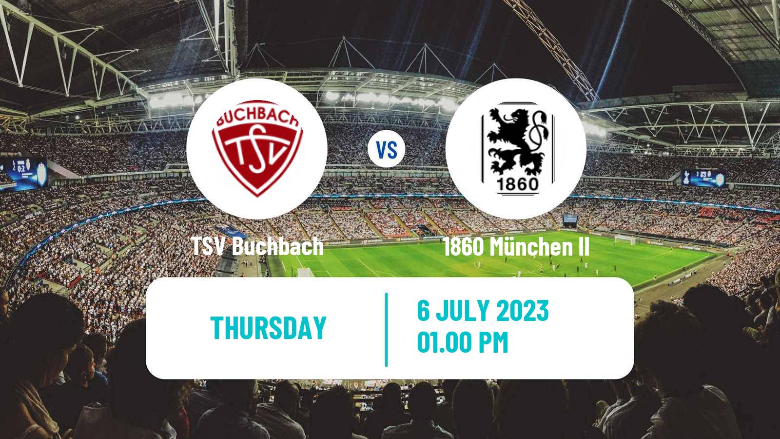 Soccer Club Friendly Buchbach - 1860 München II