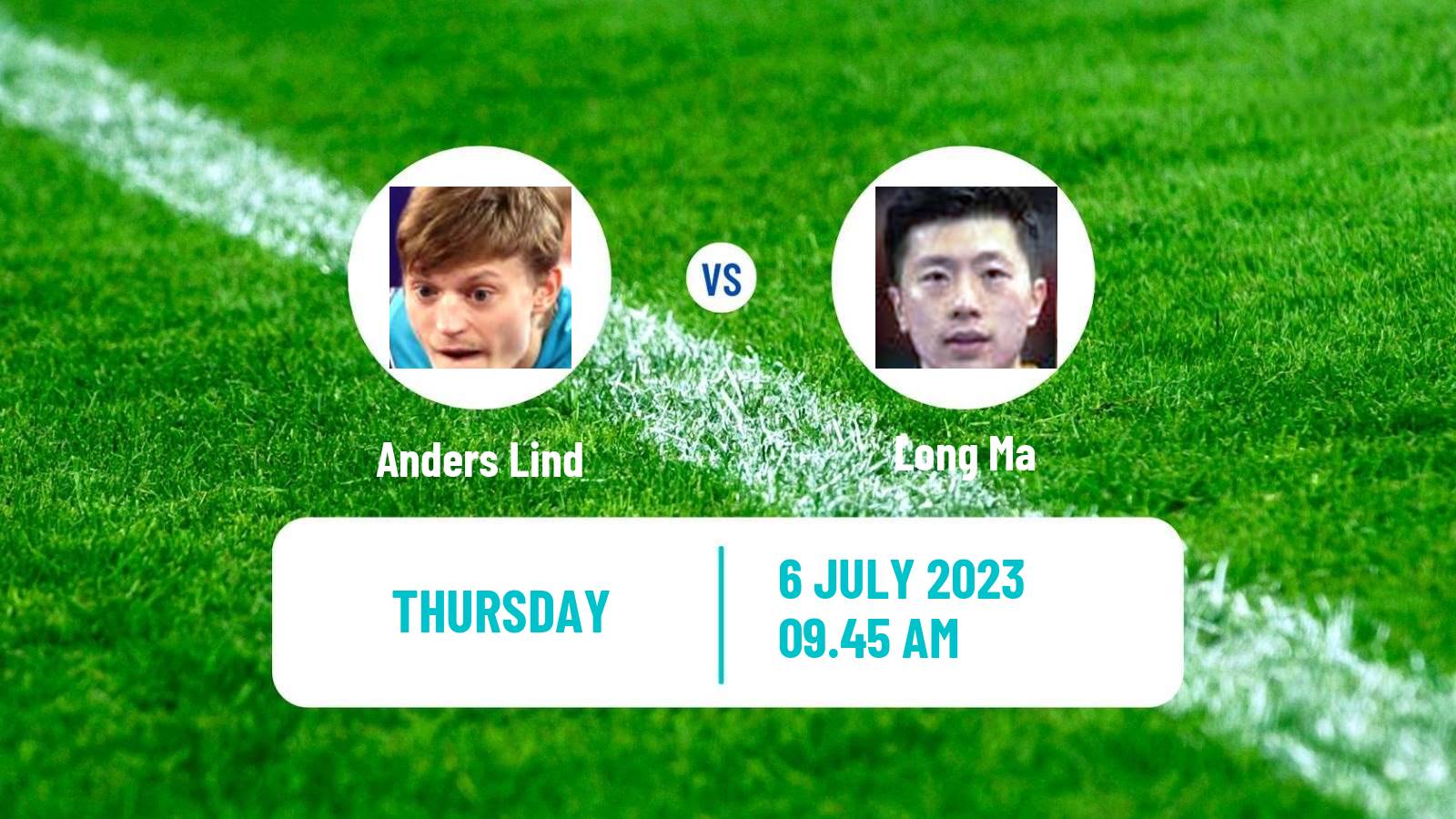 Table tennis Wtt Star Contender Ljubljana Men Anders Lind - Long Ma