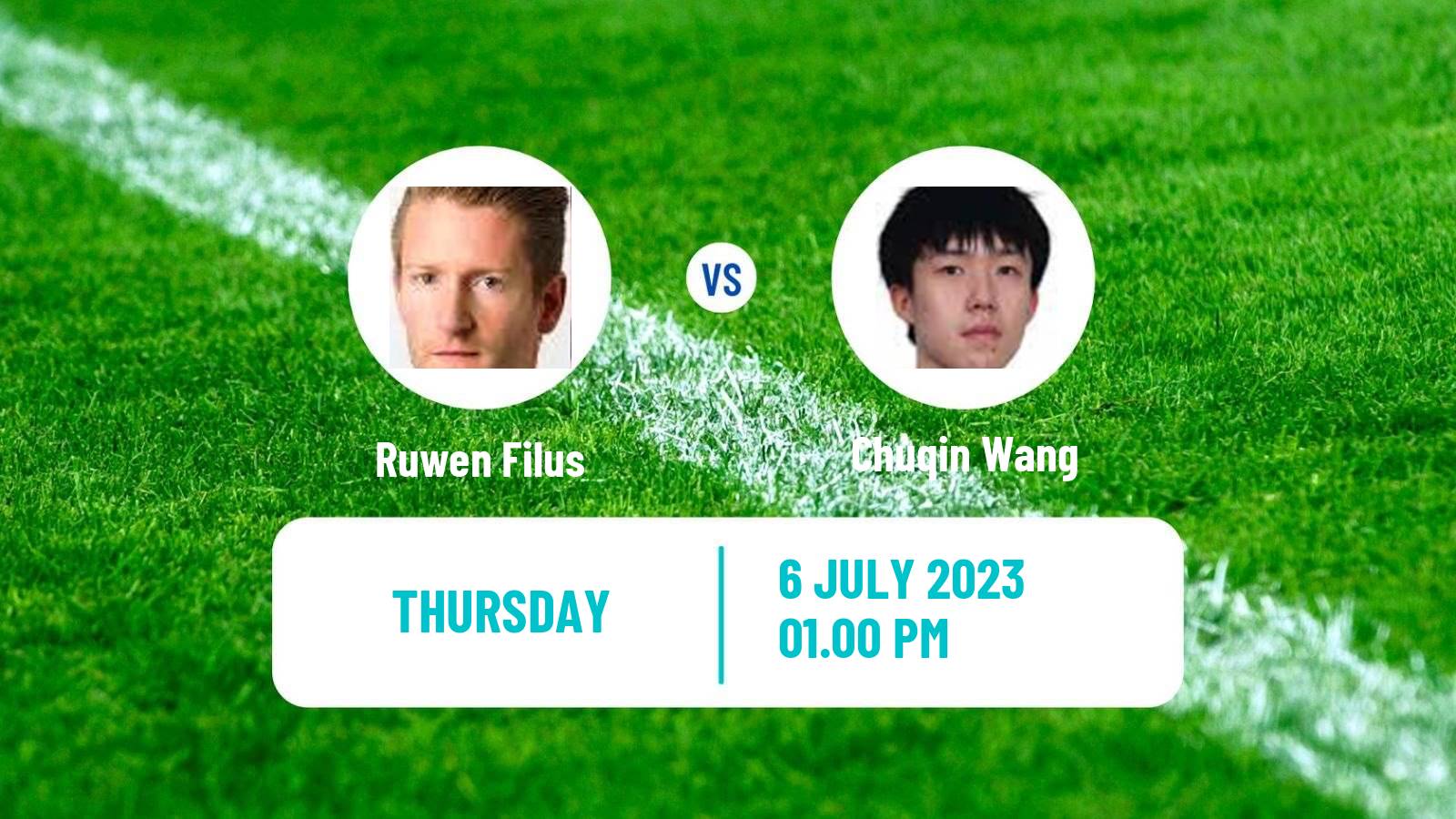 Table tennis Wtt Star Contender Ljubljana Men Ruwen Filus - Chuqin Wang