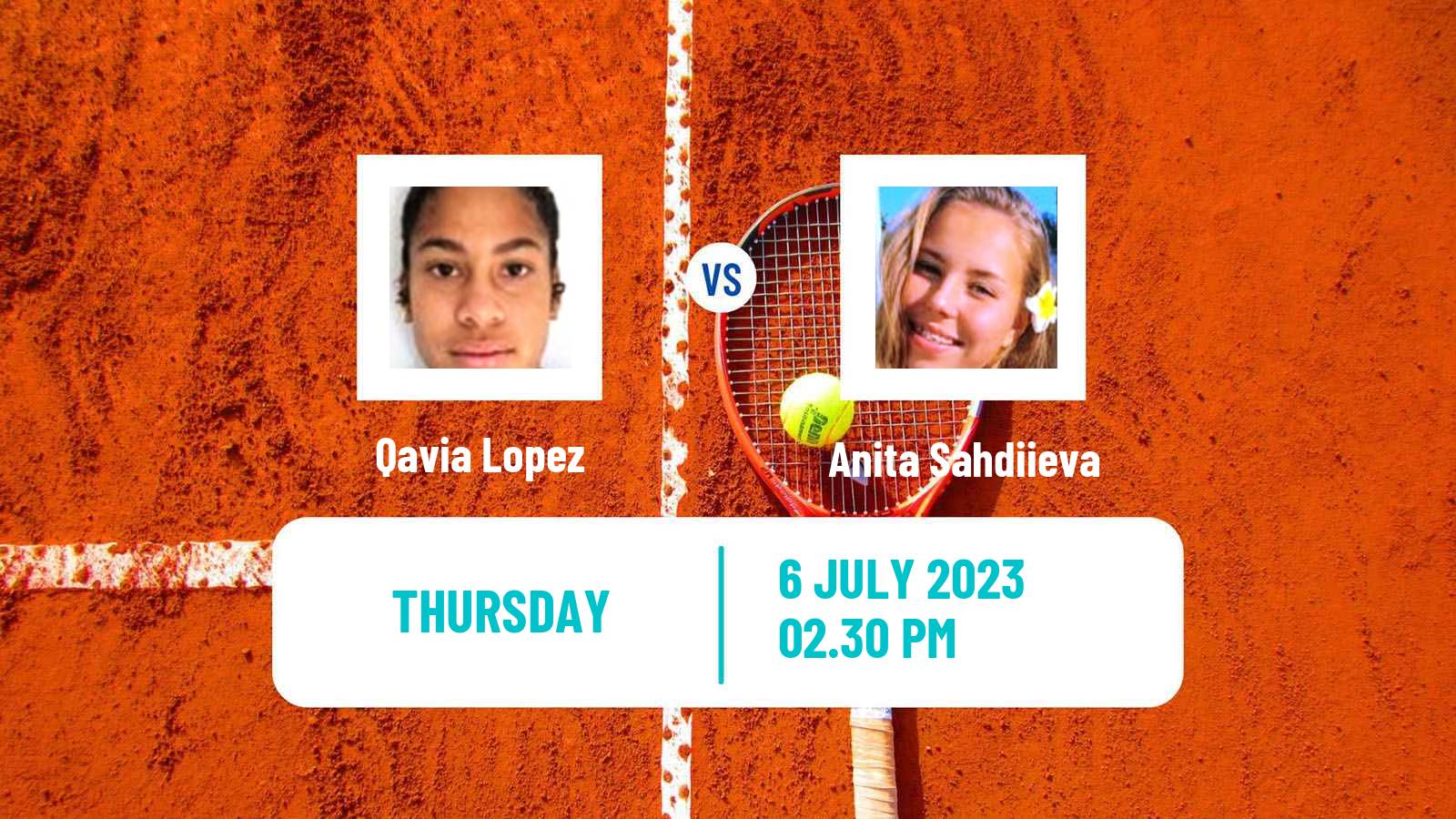 Tennis ITF W15 Lakewood Ca Women Qavia Lopez - Anita Sahdiieva