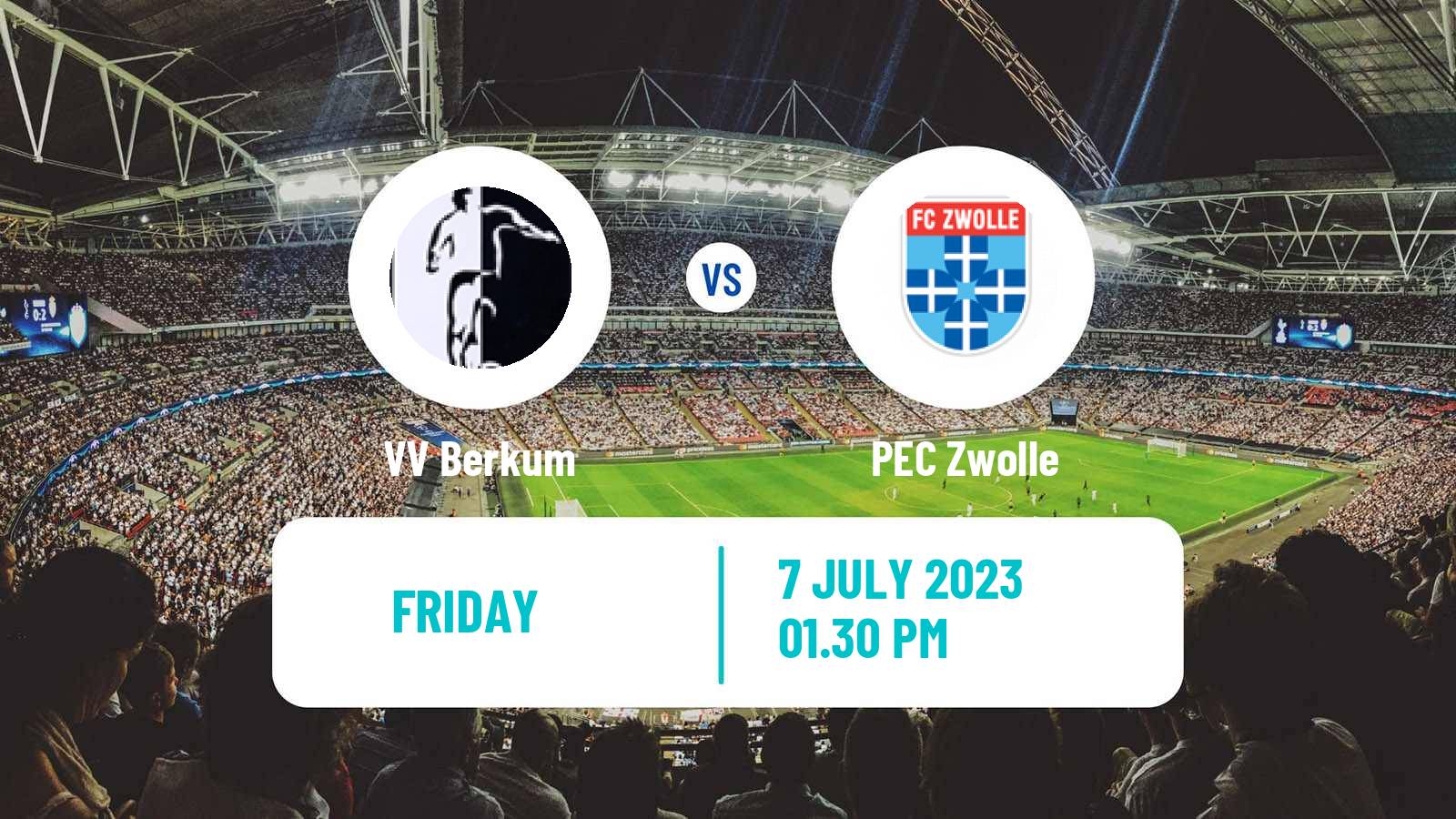 Soccer Club Friendly VV Berkum - Zwolle