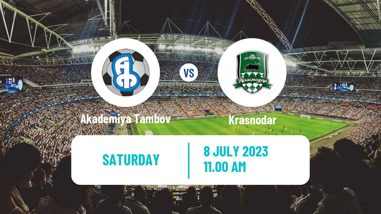 Soccer Russian Cup Women Akademiya Tambov - Krasnodar