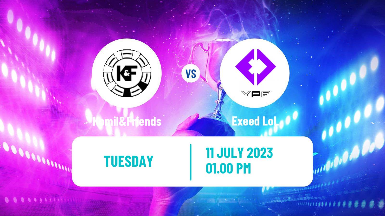 Esports League Of Legends Ultraliga Komil&Friends - Exeed