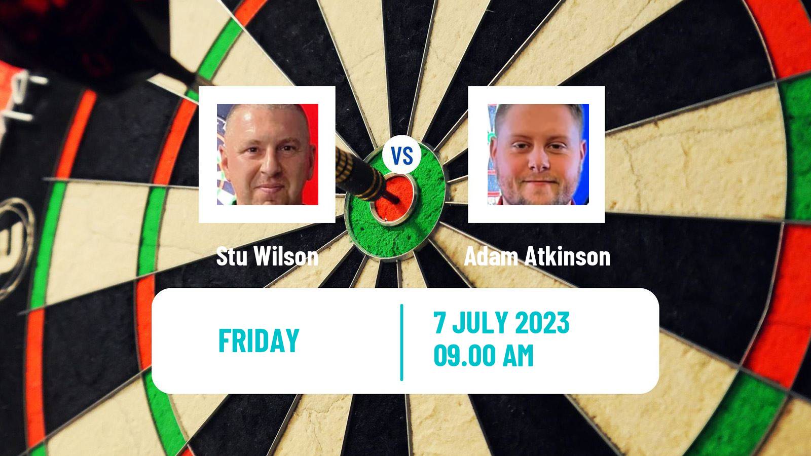 Darts Modus Super Series Stu Wilson - Adam Atkinson
