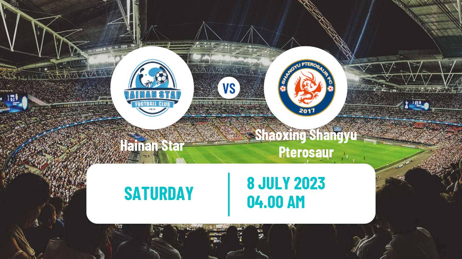 Soccer Chinese Yi League Kunming City - Shaoxing Shangyu Pterosaur