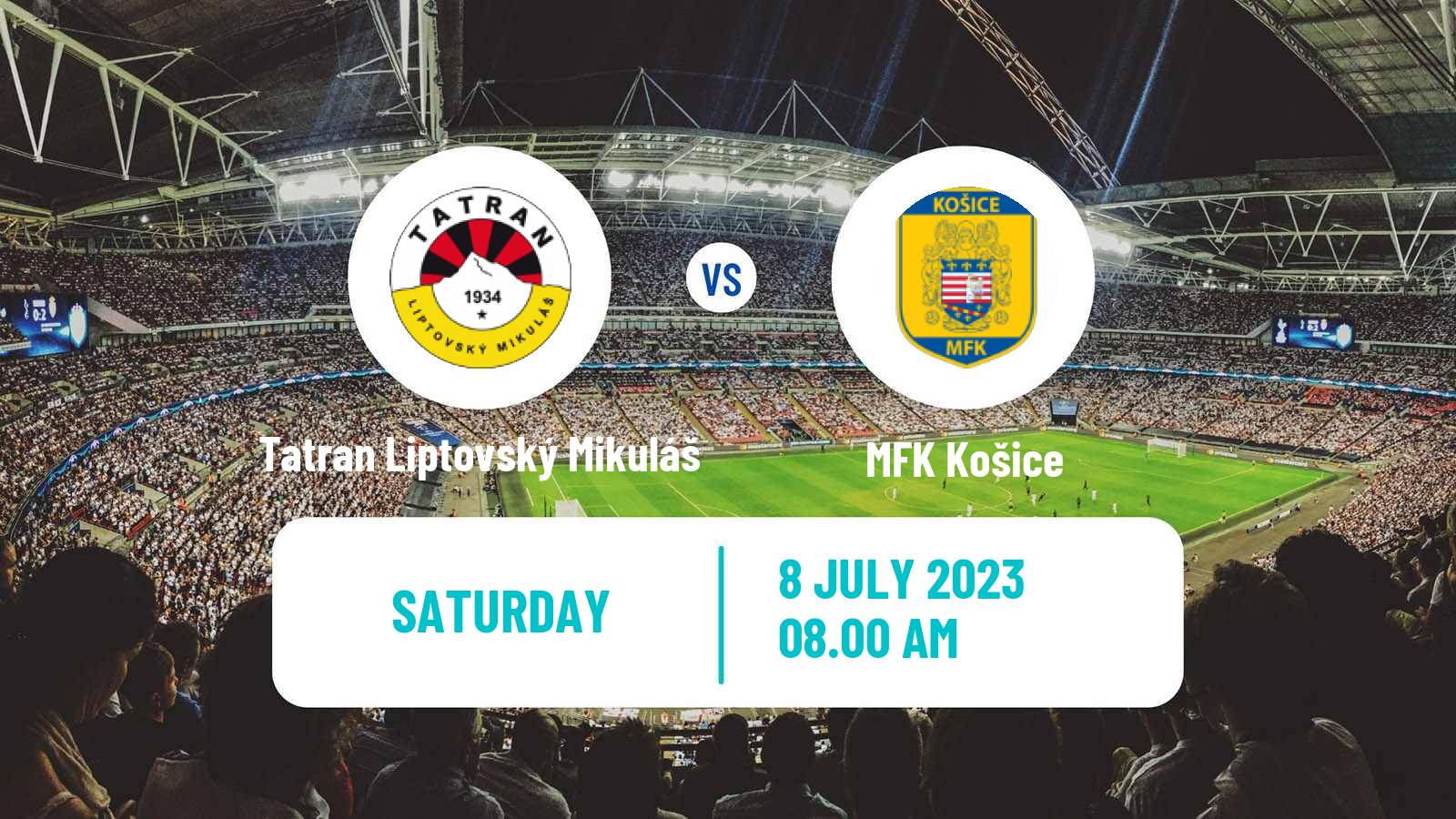 Soccer Club Friendly Tatran Liptovský Mikuláš - MFK Košice
