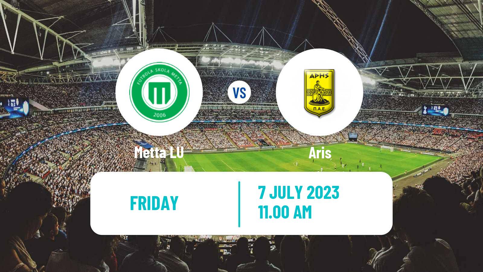 Soccer Club Friendly Metta LU - Aris