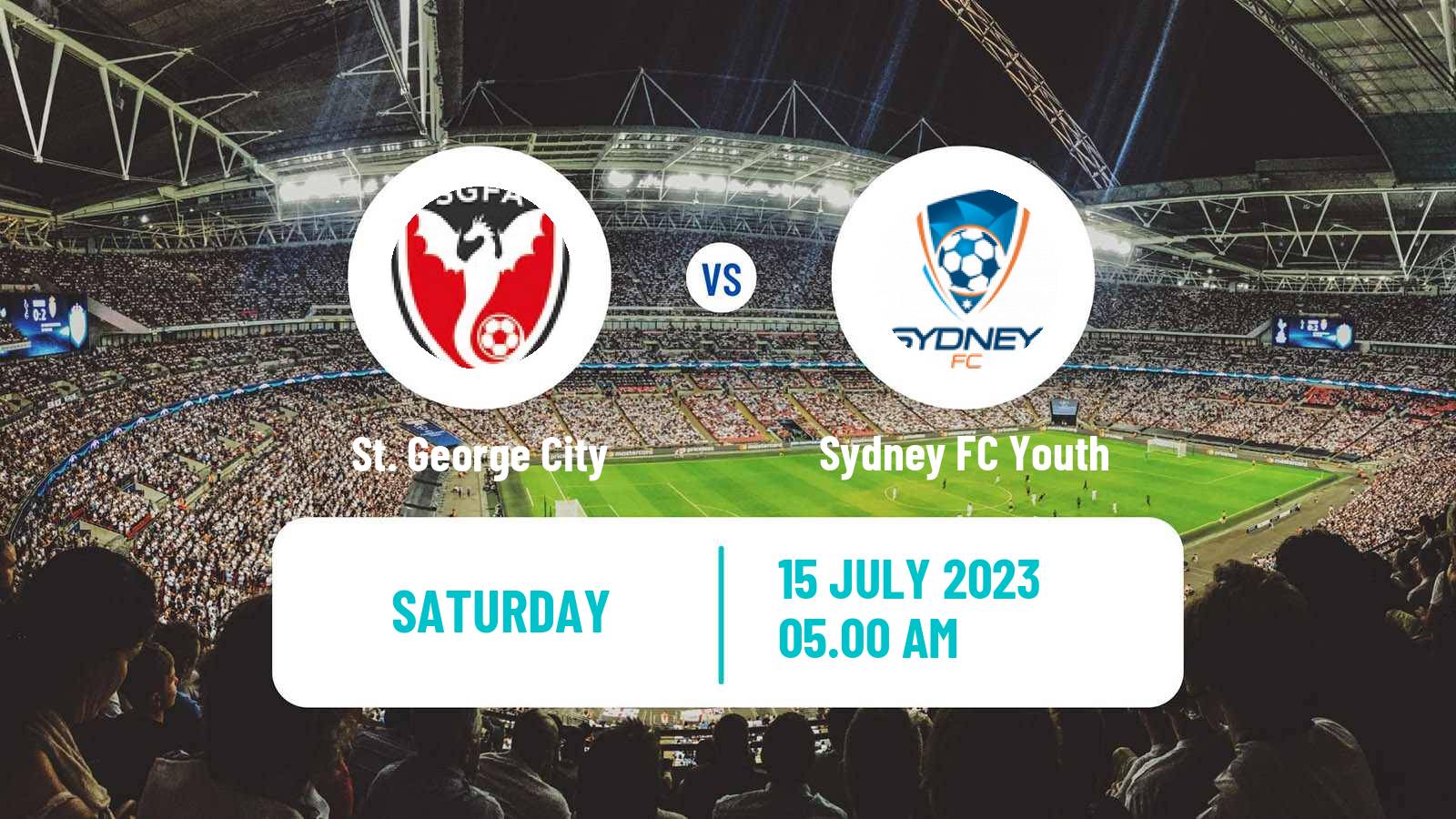 Football Australian NPL NSW St. George City - Sydney FC Youth