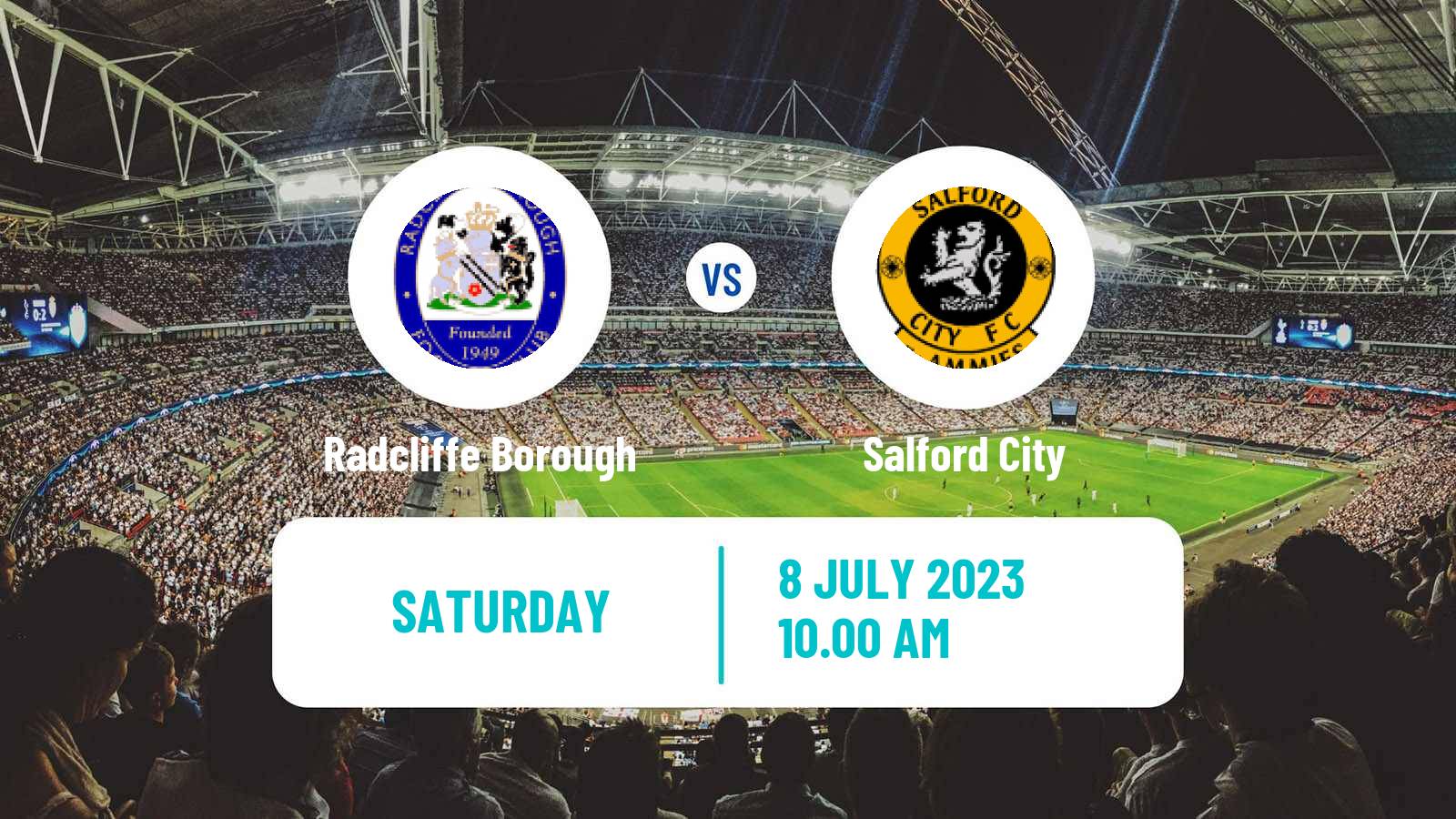 Soccer Club Friendly Radcliffe - Salford City