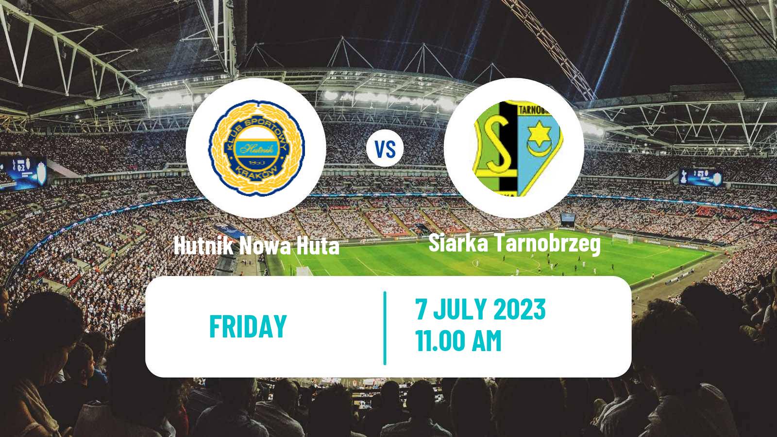 Soccer Club Friendly Hutnik Nowa Huta - Siarka Tarnobrzeg