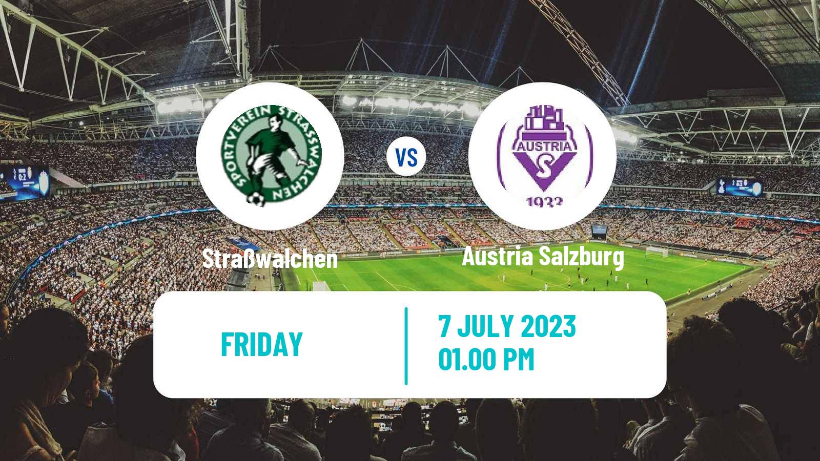 Soccer Club Friendly Straßwalchen - Austria Salzburg