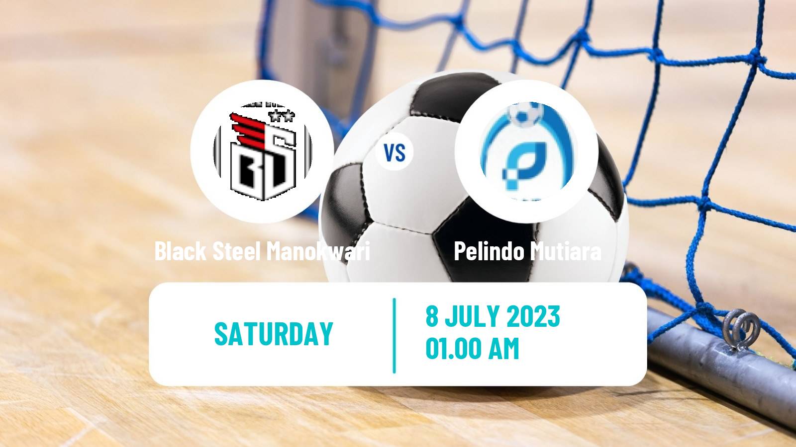 Futsal Indonesian Pro Futsal League Black Steel Manokwari - Pelindo Mutiara