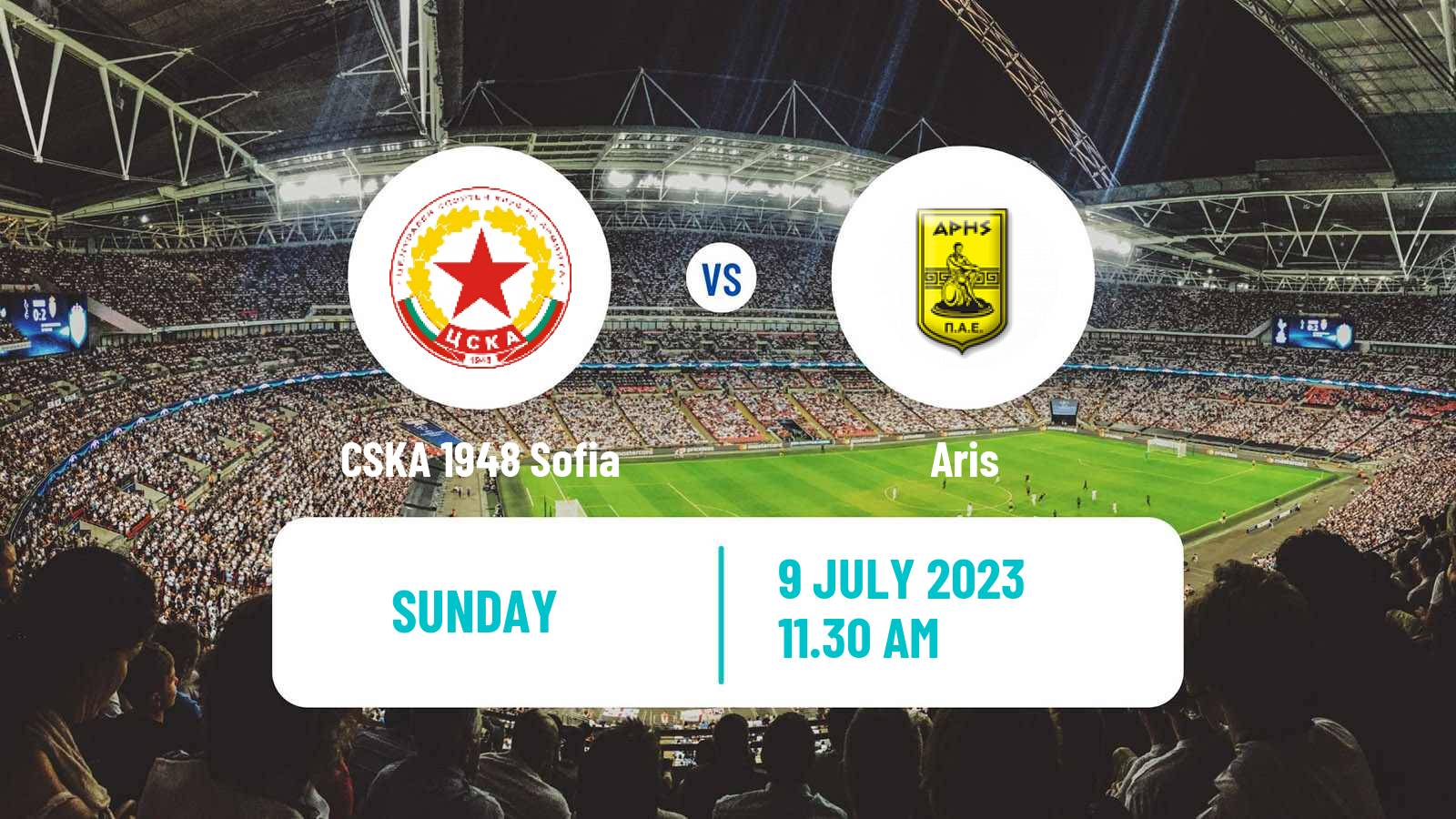 Soccer Club Friendly CSKA 1948 Sofia - Aris