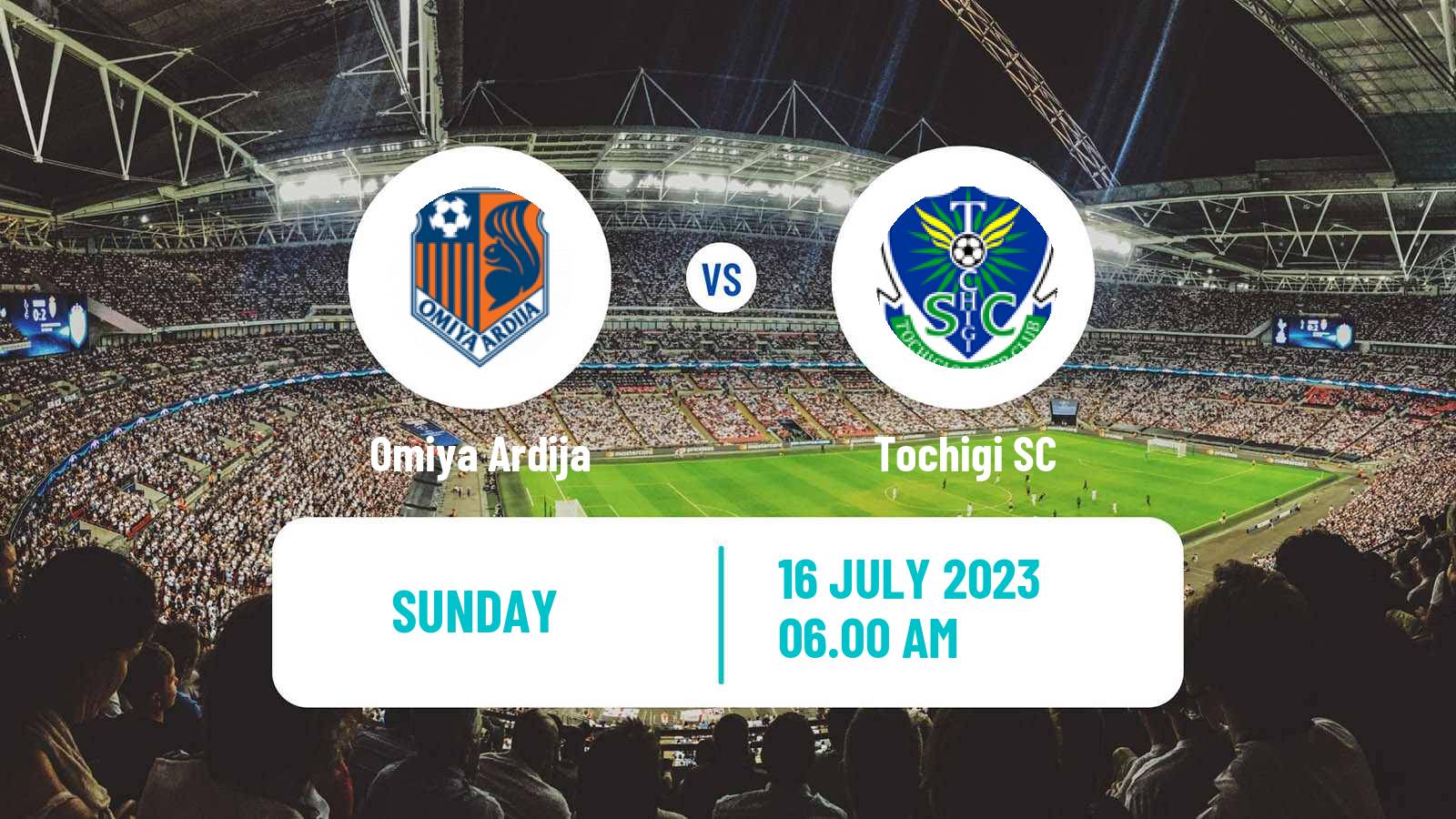 Soccer Japan J2 League Omiya Ardija - Tochigi
