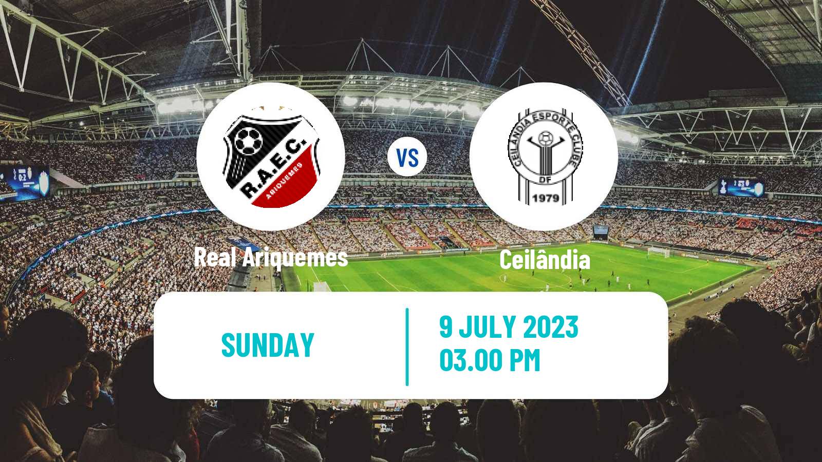 Soccer Brazilian Serie D Real Ariquemes - Ceilândia